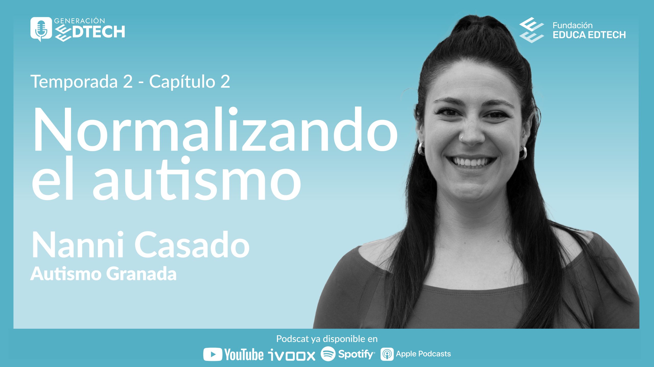 Nani Casado: “People with autism feel and suffer the same as anyone else”.