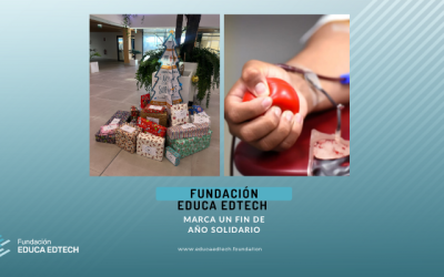 An end of the year in solidarity: EDUCA EDTECH reinforces its commitment to society