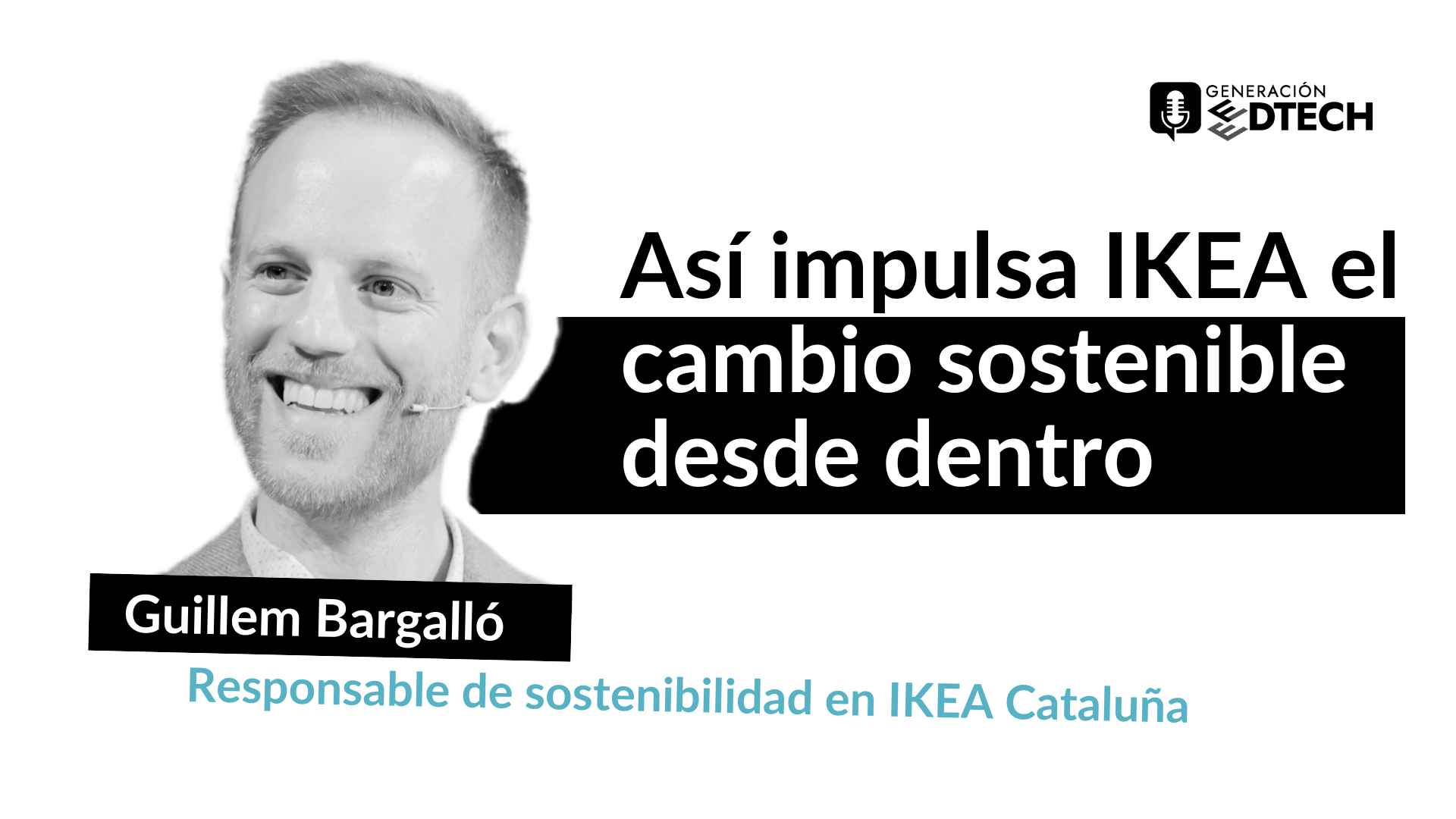 Guillem Bargalló: «Cuidar el hogar empieza por nuestras acciones diarias»